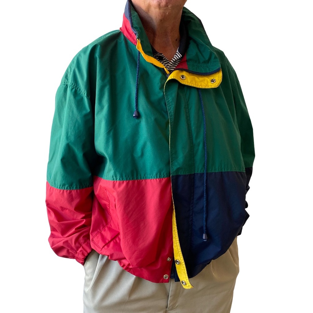 Honors color block windbreaker